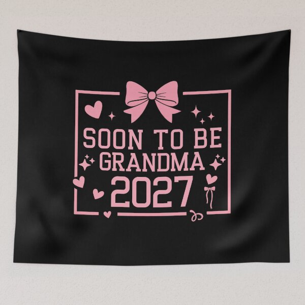 Item preview, Soon to Be Grandma 2027 Pregnancy Announcement Mother's Day designed and sold by THREE LITTLE BEANS.