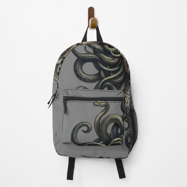 Item preview, Ancient Greek Mythology Medusa Gold & Black designed and sold by Remix Vision.