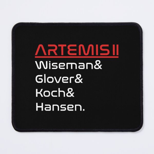 Item preview, Artemis II Crew Names designed and sold by didiershreves.