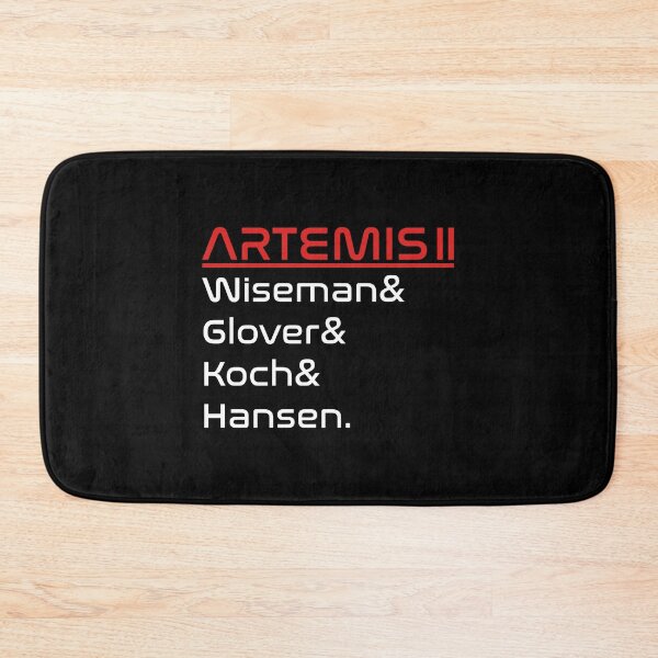 Item preview, Artemis II Crew Names designed and sold by didiershreves.