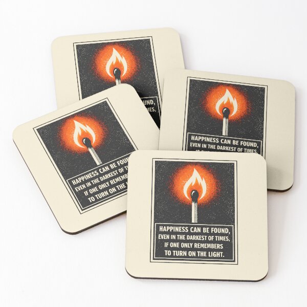 Item preview, Vintage Matchstick Happiness Light Quote Shirt designed and sold by agearb.