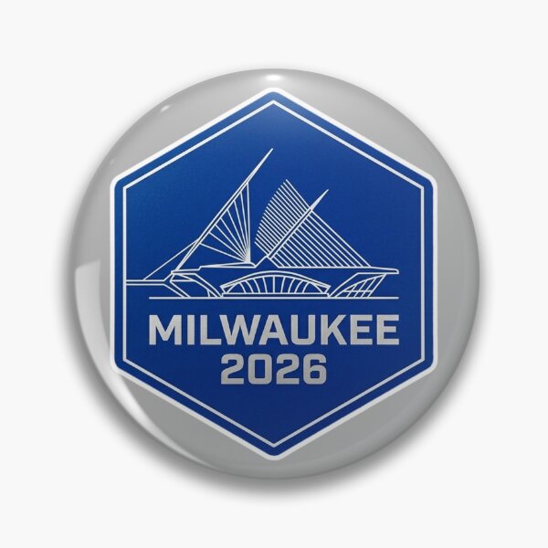 Item preview, Milwaukee 2026 International Convention | "Midwest Modern" Silver & Blue Edition designed and sold by Alpha-capital.