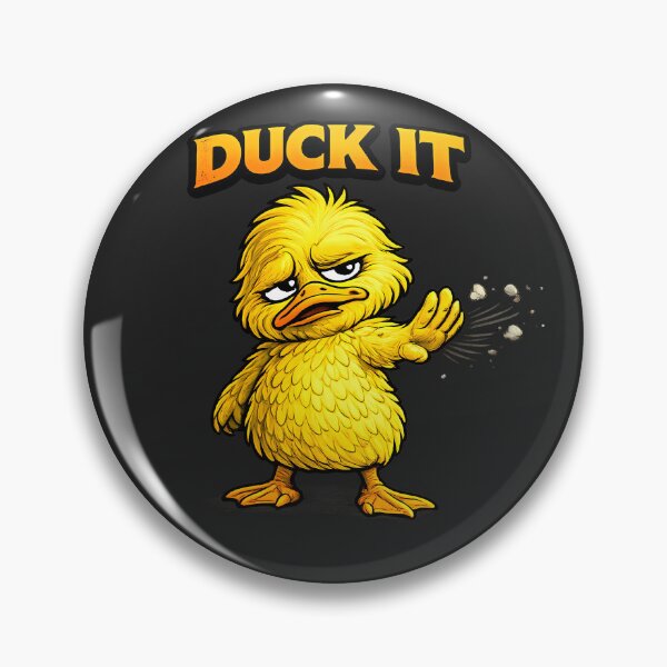 Item preview, Duck It Funny Duck Meme – Carefree Sarcastic Animal Design designed and sold by AuraloomAtelier.