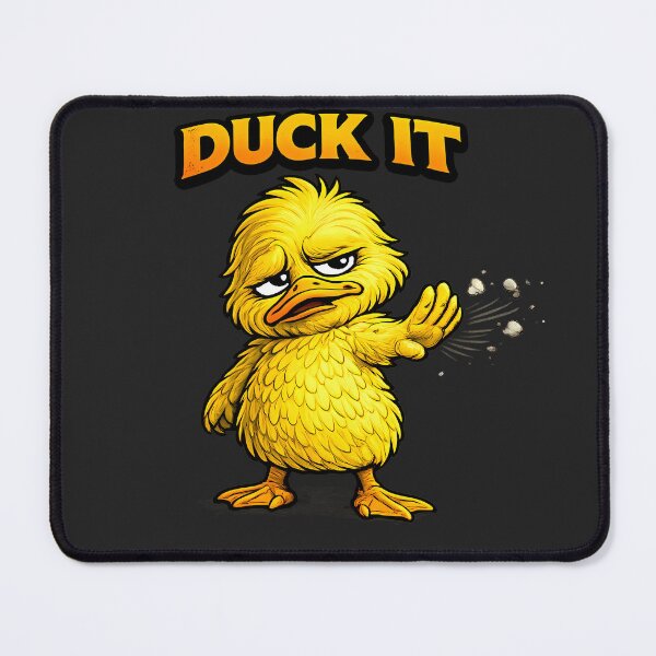 Item preview, Duck It Funny Duck Meme – Carefree Sarcastic Animal Design designed and sold by AuraloomAtelier.