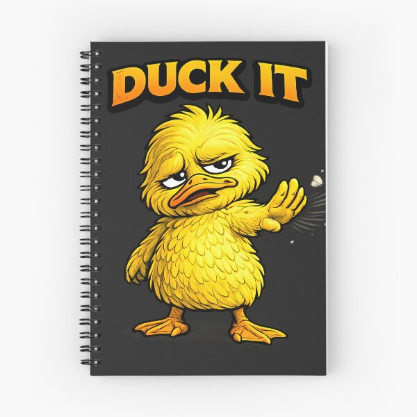 Item preview, Duck It Funny Duck Meme – Carefree Sarcastic Animal Design designed and sold by AuraloomAtelier.