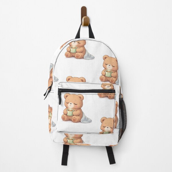 Item preview, Cozy Tea Bear | Cute Kawaii Aesthetic | Self Care Relaxing Mood Design designed and sold by The Mood Index.
