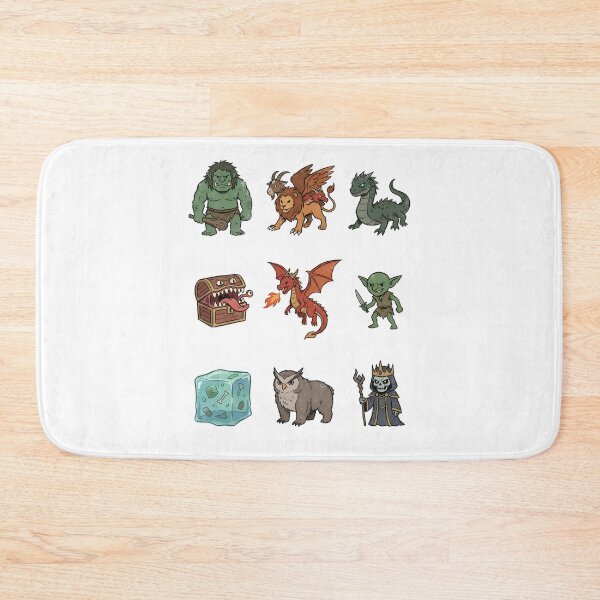 Item preview, Classic Fantasy RPG Monsters Tabletop Roleplaying Graphic Shirt designed and sold by Fenay Designs.