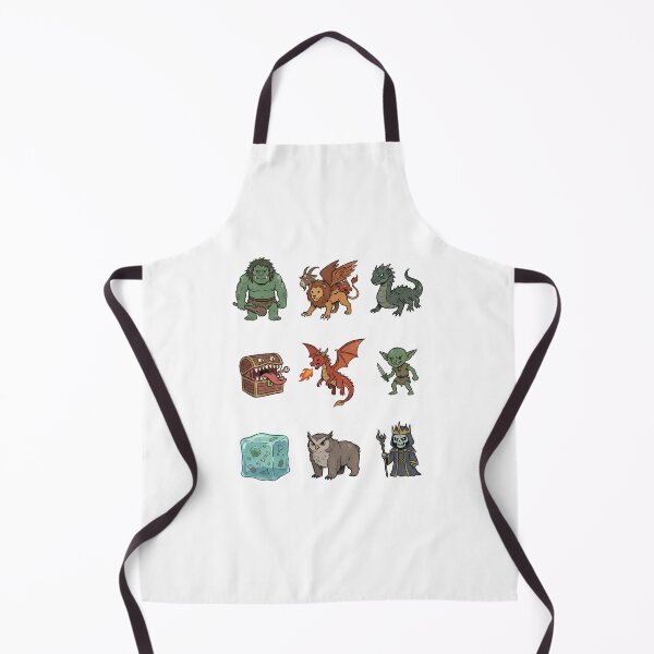 Item preview, Classic Fantasy RPG Monsters Tabletop Roleplaying Graphic Shirt designed and sold by Fenay Designs.