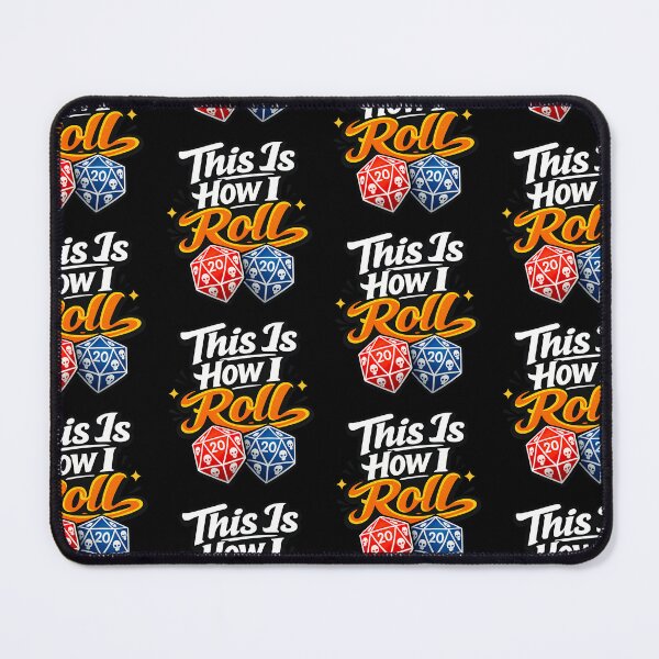 Item preview, This Is How I Roll Dice Funny Tabletop Gaming Design designed and sold by TeeTimeTreasure.