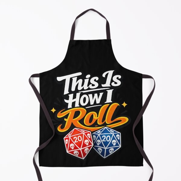 Item preview, This Is How I Roll Dice Funny Tabletop Gaming Design designed and sold by TeeTimeTreasure.