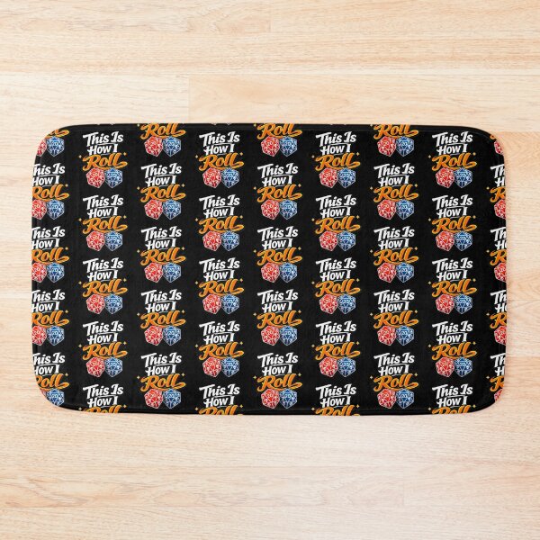 Item preview, This Is How I Roll Dice Funny Tabletop Gaming Design designed and sold by TeeTimeTreasure.