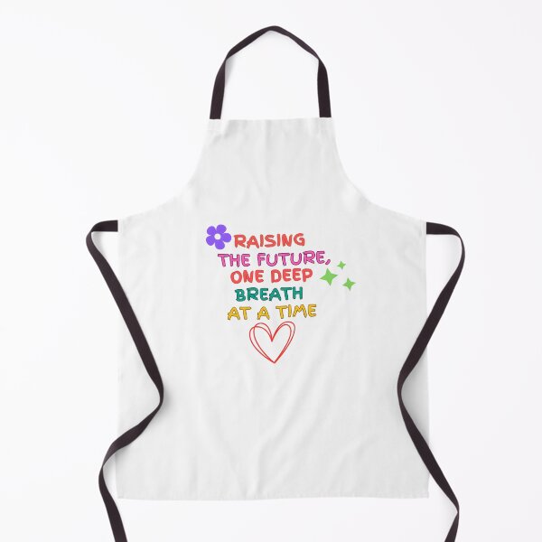 Item preview, Raising The Future Mindful Motherhood Retro Quote designed and sold by SpoonLogiq.
