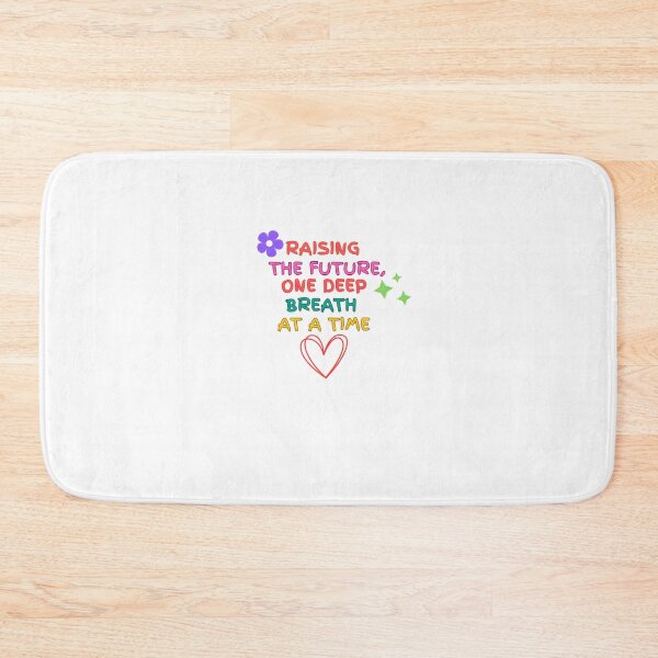 Item preview, Raising The Future Mindful Motherhood Retro Quote designed and sold by SpoonLogiq.