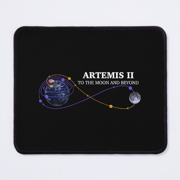 Artikelvorschau, Artemis II – Zum Mond und darüber hinaus entworfen und verkauft von didiershreves.