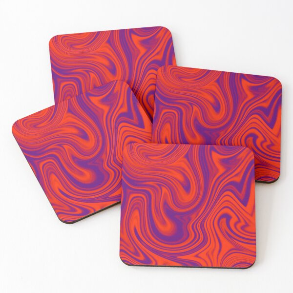Item preview, Red Purple Fluid Art designed and sold by CharmingArt23.
