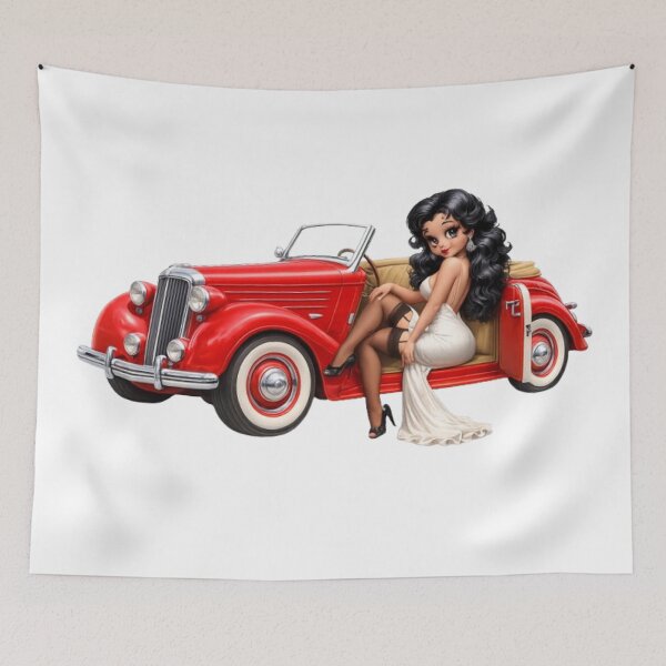 Item preview, "Betty Boop Retro Glamour: Charm and Audacity of Pin-Ups” designed and sold by CHRIST5000.