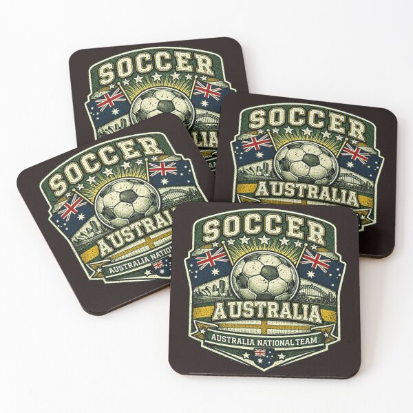 Item preview, SOCCER FOOTBALL AUSTRALIA VINTAGE designed and sold by Atelier RLGS.
