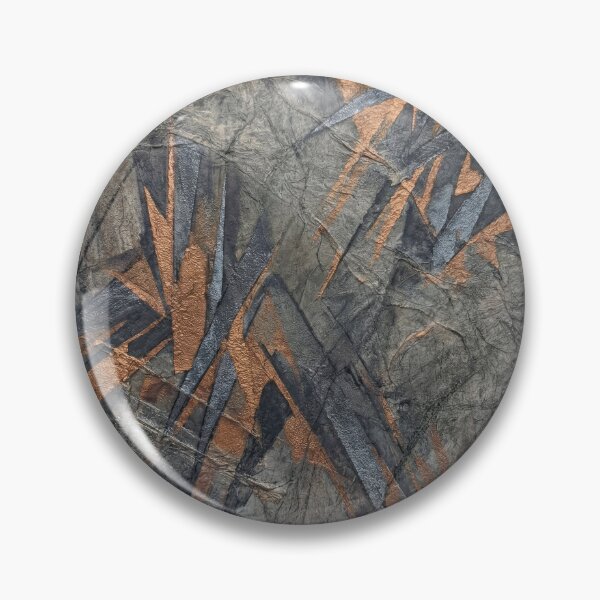 Item preview, Copper Vector Arrows Abstract Metallic Geometric Art designed and sold by Printpix.