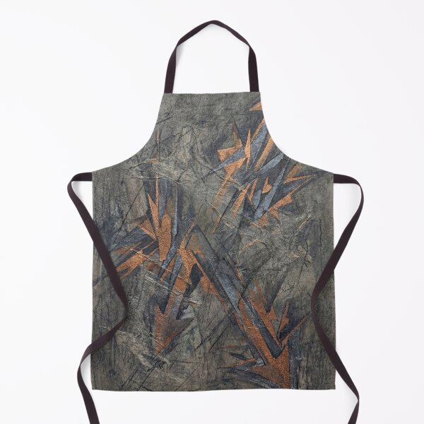 Item preview, Copper Vector Arrows Abstract Metallic Geometric Art designed and sold by Printpix.