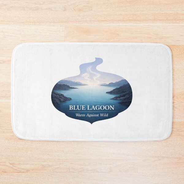 Item preview, Blue Lagoon Warmth In A Wild World designed and sold by EdvvinStudios.