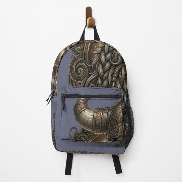 Item preview, Viking Warrior Odin Spirit Norse Mythology Bronze Art designed and sold by Remix Vision.