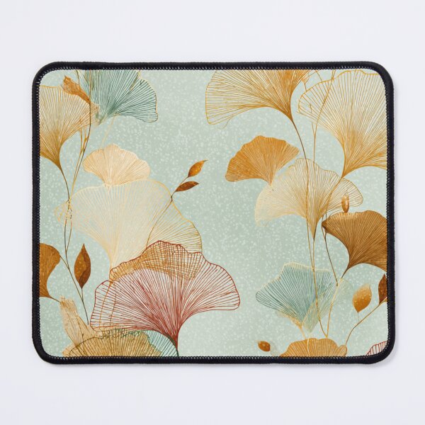 Item preview, Coastal Ginkgo Breeze designed and sold by AquamaraArt.