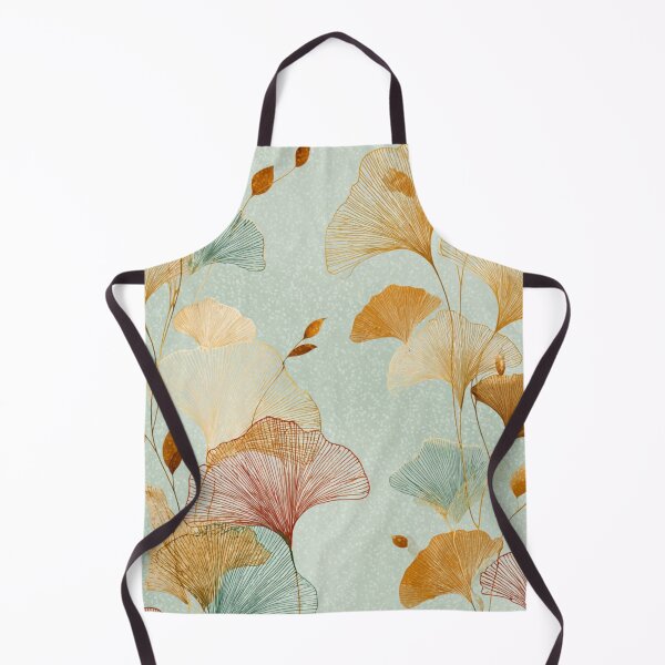 Item preview, Coastal Ginkgo Breeze designed and sold by AquamaraArt.