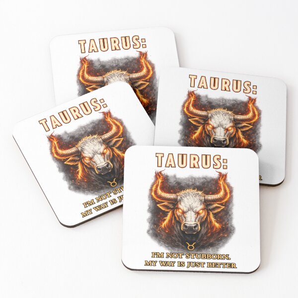 Item preview, Taurus Shirt – Funny Zodiac Bull Design “I’m Not Stubborn My Way Is Better” designed and sold by Anyshca.