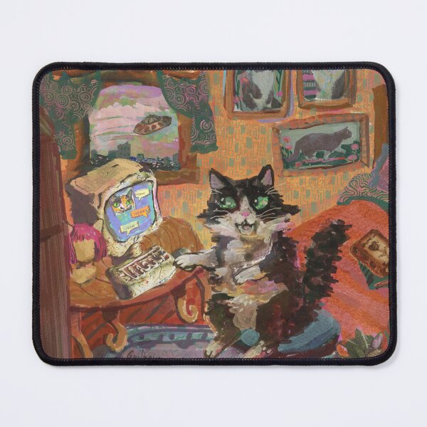 Item preview, A cat pretending to be someone else online to see if her friend talks badly about her behind her back. designed and sold by guilhernunes.