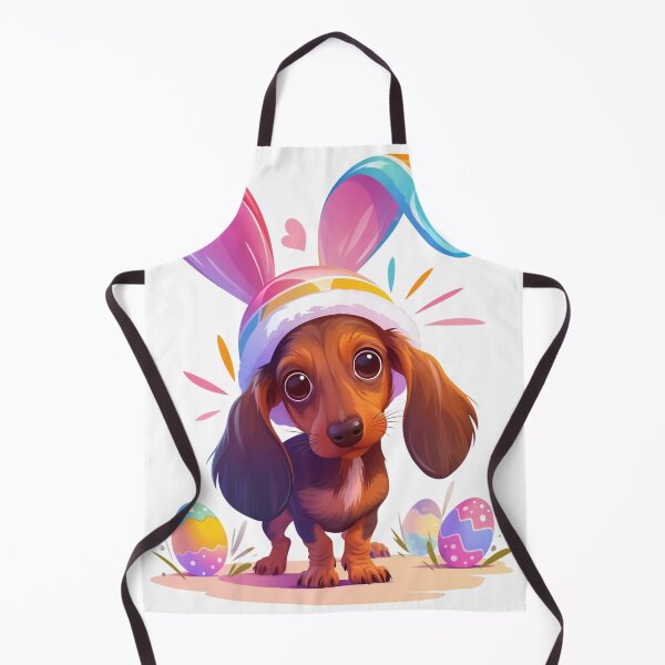 Item preview, Funny Dachshund Bunny designed and sold by CritterSquad.