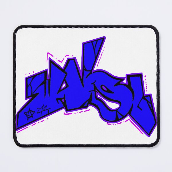 Item preview, Graffiti Style – Bold Blue Street Art Design (transparent background) designed and sold by Bezok.