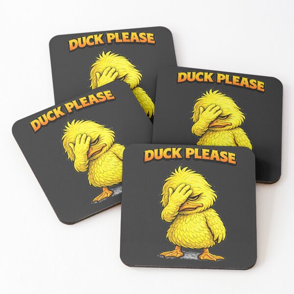 Item preview, Duck Please Funny Duck Meme – Annoyed Sarcastic Animal Design designed and sold by AuraloomAtelier.