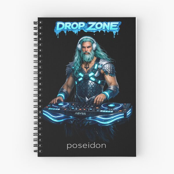 Item preview, Sea God Goes Full Rave designed and sold by  ZenRave Designs.