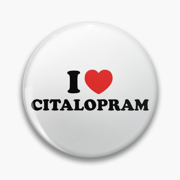 Item preview, I Heart Citalopram SSRI Antidepressant Joke designed and sold by HIGHDIE STUDIOS.