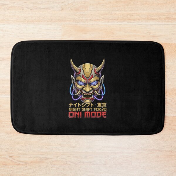 Item preview, Oni Mask Cyberpunk Tokyo Night Shift Demon designed and sold by WildBoysShop.