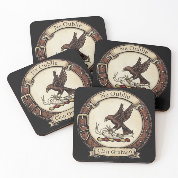 Item preview, Clan Graham Crest designed and sold by BagTown Clans.