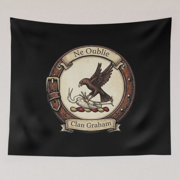 Item preview, Clan Graham Crest designed and sold by BagTown Clans.
