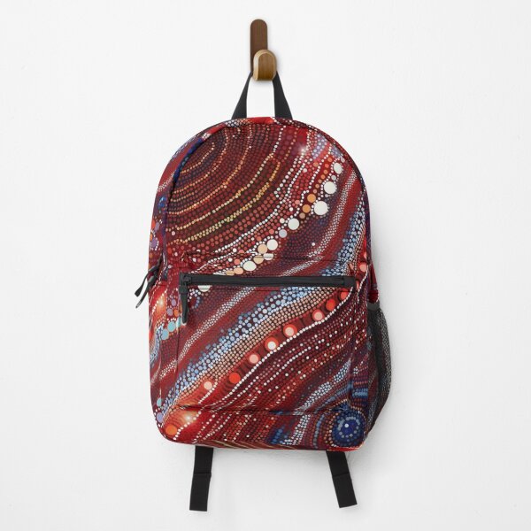 Item preview, Aboriginal Inspired Dot Art - Gentle Lava Waves designed and sold by GrinGalore.