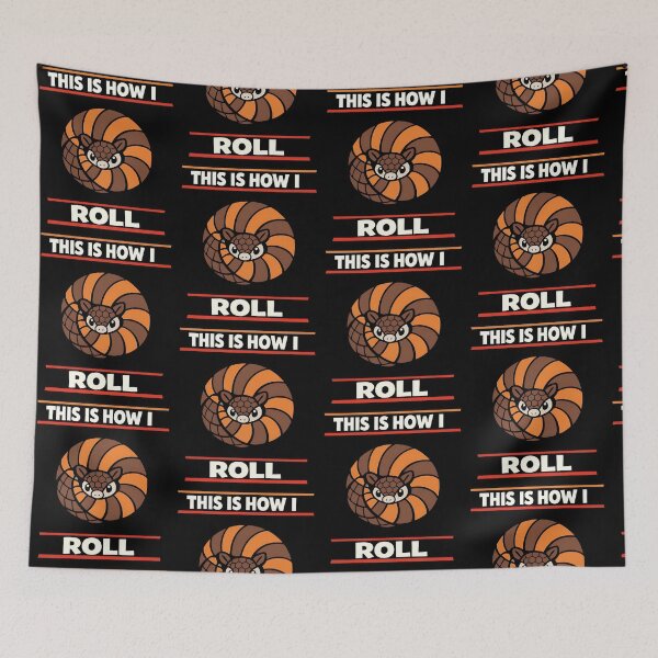 Item preview, This Is How I Roll Pangolin Funny Wildlife Design designed and sold by TeeTimeTreasure.