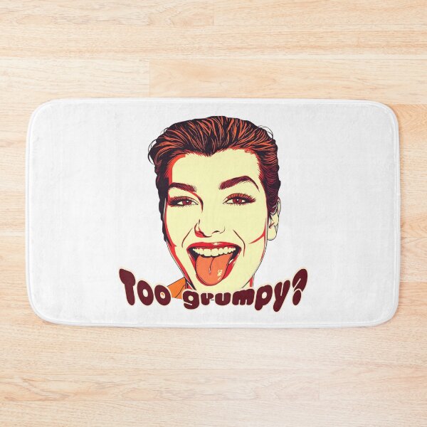 Item preview, Too Grumpy – Funny Tongue Out Attitude Pop Art Design designed and sold by TestudoDesign.