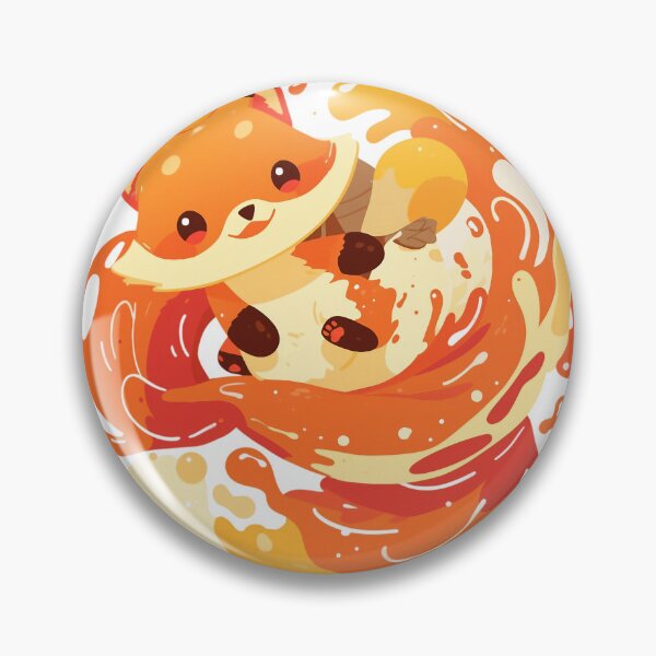 Item preview, Cotton Candy Fox Sticker designed and sold by CritterSquad.