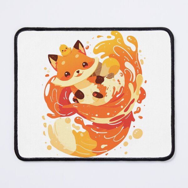 Item preview, Cotton Candy Fox Sticker designed and sold by CritterSquad.