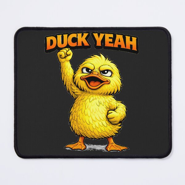 Item preview, Duck Yeah Funny Duck Meme – Excited Positive Animal Design designed and sold by AuraloomAtelier.