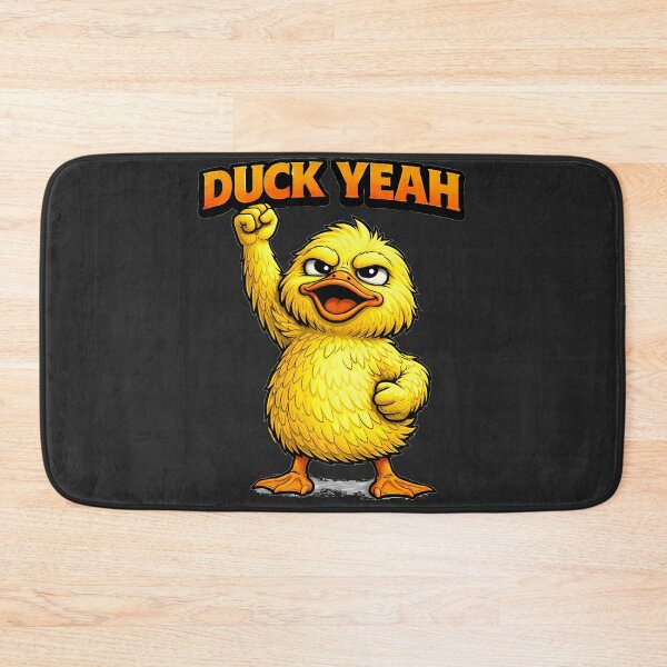 Item preview, Duck Yeah Funny Duck Meme – Excited Positive Animal Design designed and sold by AuraloomAtelier.