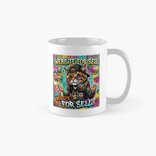Item preview, Cool Graffiti Cat Urban Street Art Design designed and sold by plastic2021.