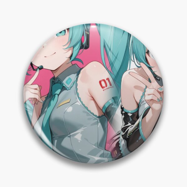 Item preview, Turquoise Virtual Idol — Cyberpunk Anime Digital Illustration designed and sold by Planet Utoppia.