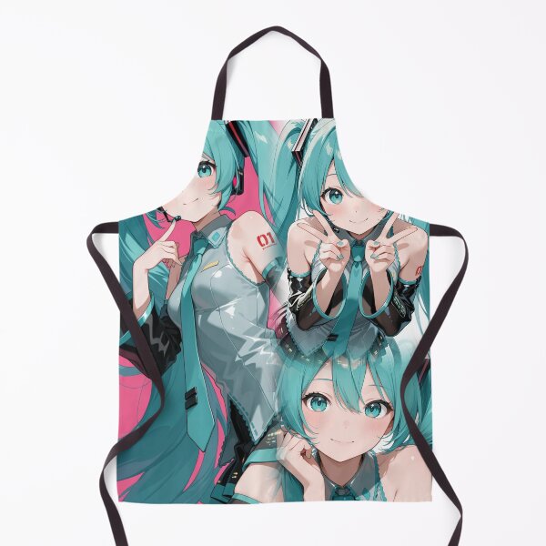Item preview, Turquoise Virtual Idol — Cyberpunk Anime Digital Illustration designed and sold by Planet Utoppia.