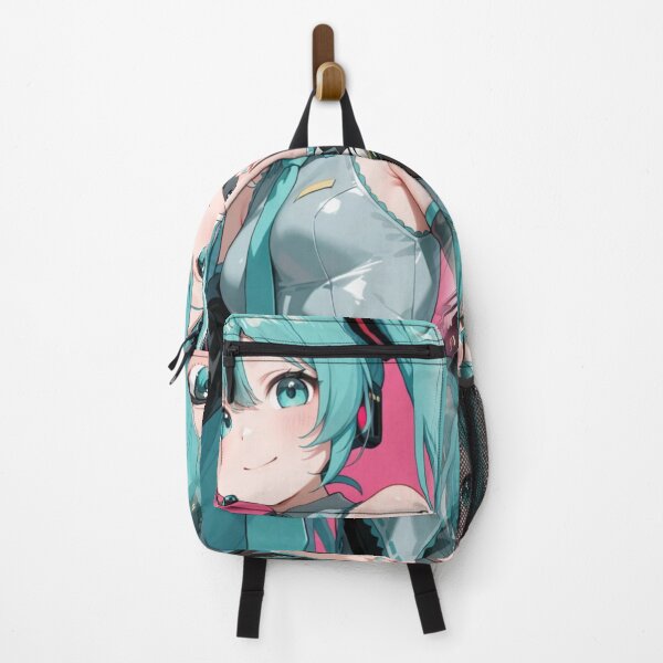 Item preview, Turquoise Virtual Idol — Cyberpunk Anime Digital Illustration designed and sold by Planet Utoppia.