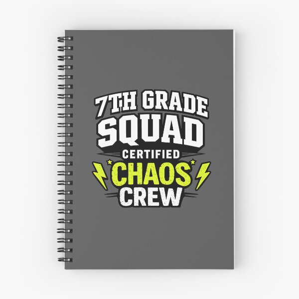 Item preview, 7th Grade Chaos Crew Teacher Middle School designed and sold by Off-DutyDesign.