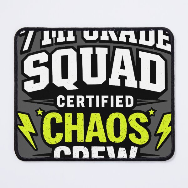 Item preview, 7th Grade Chaos Crew Teacher Middle School designed and sold by Off-DutyDesign.